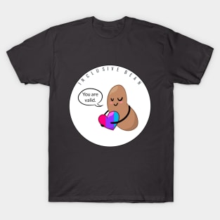 Androgyne Pride: Inclusive Bean T-Shirt